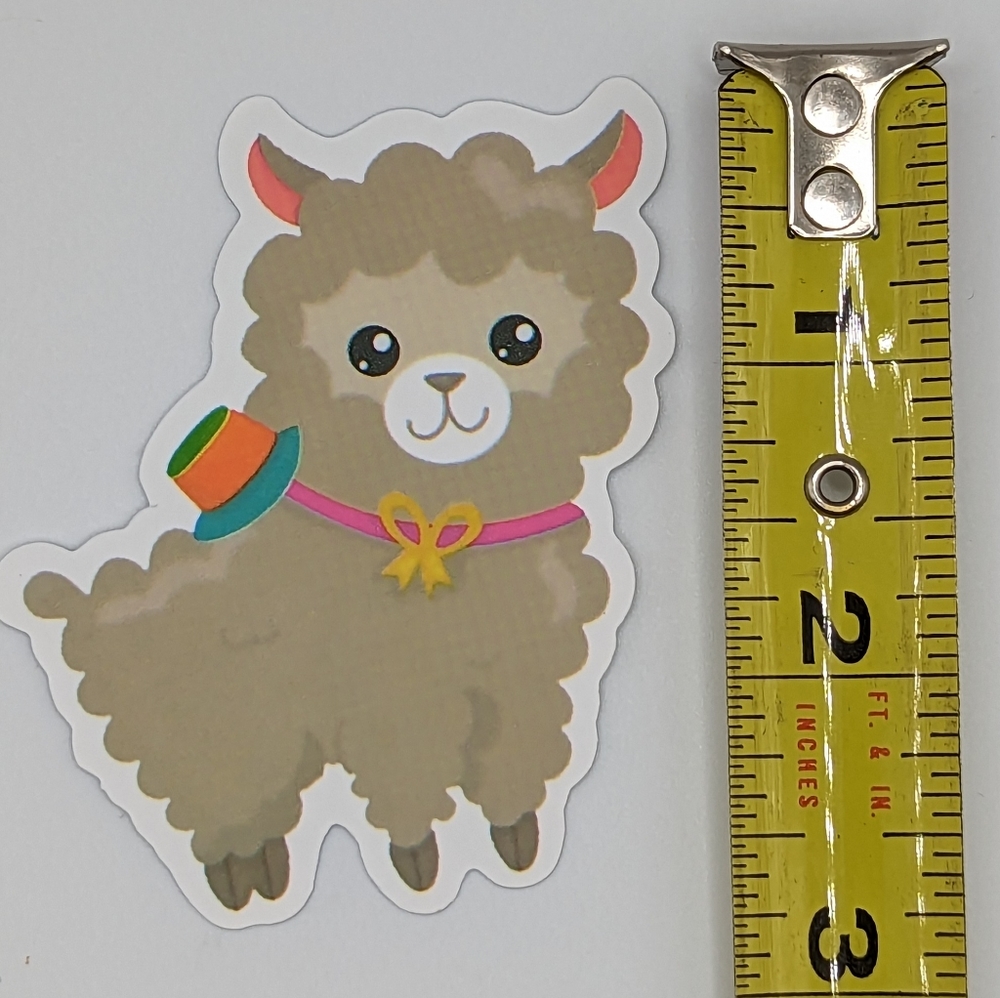 Llama Sticker - Picture 2 of 2